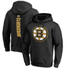 Patrice Bergeron Boston Bruins   Backer Name & Number Pullover Hoodie - Black