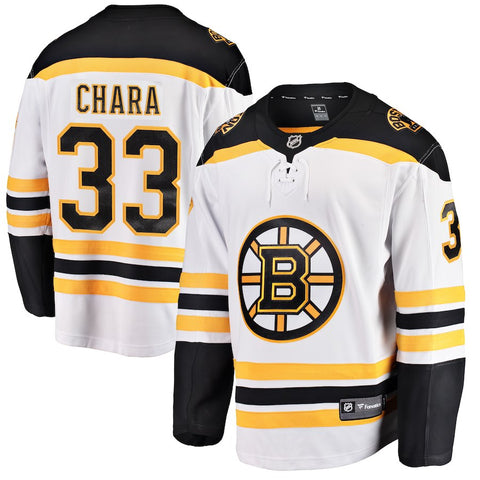 Zdeno Chara Boston Bruins Away Breakaway Player Jersey