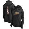 Rickard Rakell Anaheim Ducks   Women's Backer Name & Number Pullover Hoodie - Black