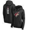 Shane Doan Arizona Coyotes   Women's Backer Name & Number Pullover Hoodie - Black