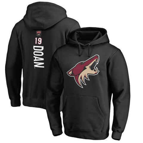 Shane Doan Arizona Coyotes   Backer Name & Number Pullover Hoodie - Black