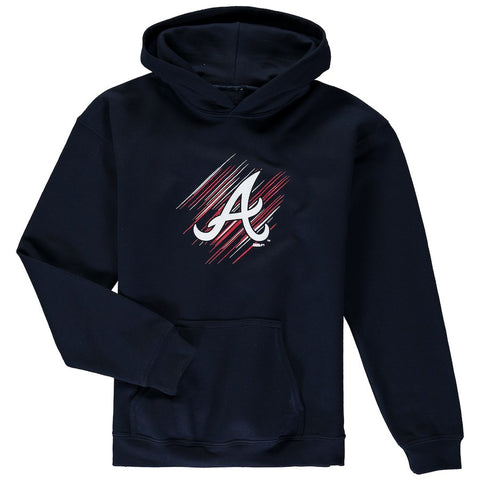 Atlanta Braves Stitches Youth Pullover Hoodie