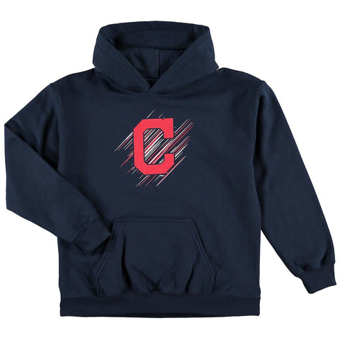 Cleveland Indians Stitches Youth Pullover Hoodie