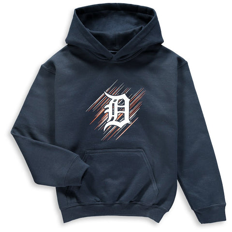 Detroit Tigers Stitches Youth Pullover Hoodie