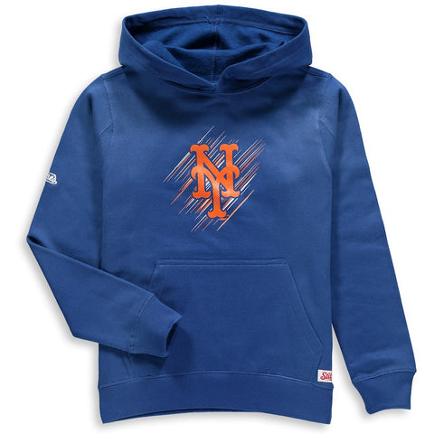 New York Mets Stitches Youth Pullover Hoodie