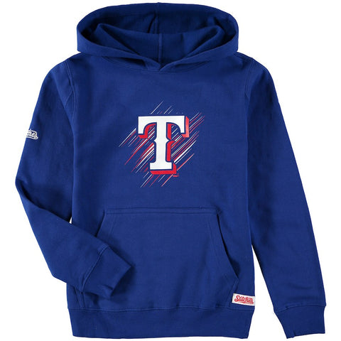 Texas Rangers Stitches Youth Pullover Hoodie