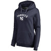 New York Yankees   Women's Cooperstown Collection Wahconah Pullover Hoodie - Navy