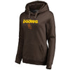 San Diego Padres   Women's Cooperstown Collection Wahconah Pullover Hoodie - Brown