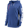 New York Mets G-III 4Her by Carl Banks Women's 12th Inning Pullover Hoodie - Royal