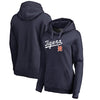 Detroit Tigers   Women's Cooperstown Collection Wahconah Pullover Hoodie - Navy