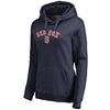 Boston Red Sox   Women's Plus Size Cooperstown Collection Wahconah Pullover Hoodie - Navy