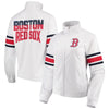 Boston Red Sox G-III 4Her by Carl Banks Women's Game Score Full-Zip Track Jacket - White