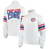 Chicago Cubs G-III 4Her by Carl Banks Women's Game Score Full-Zip Track Jacket - White