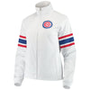 Chicago Cubs G-III 4Her by Carl Banks Women's Game Score Full-Zip Track Jacket - White