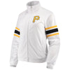 Pittsburgh Pirates G-III 4Her by Carl Banks Women's Game Score Full-Zip Track Jacket - White