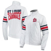 St. Louis Cardinals G-III 4Her by Carl Banks Women's Game Score Full-Zip Track Jacket - White