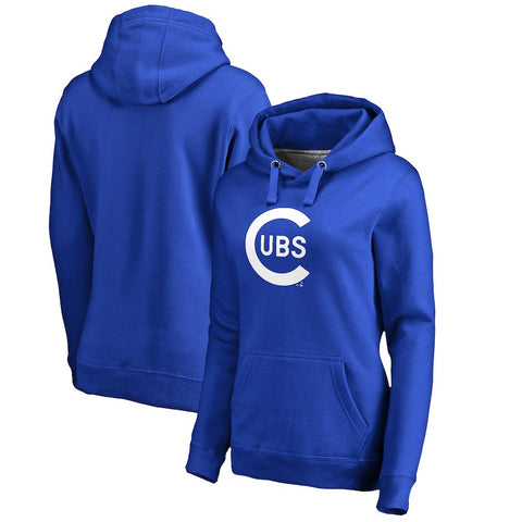 Chicago Cubs   Women's Cooperstown Collection Wahconah Pullover Hoodie - Royal