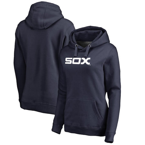Chicago White Sox   Women's Cooperstown Collection Wahconah Pullover Hoodie - Navy