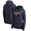 Boston Red Sox   Women's Plus Size Cooperstown Collection Wahconah Pullover Hoodie - Navy