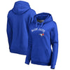 Toronto Blue Jays   Women's Team Lockup Pullover Hoodie - Royal