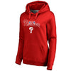 Philadelphia Phillies   Women's Plus Size Team Lockup Pullover Hoodie