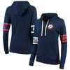 Atlanta Braves Touch by Alyssa Milano Women's Postseason Hoodie