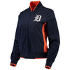 Detroit Tigers G-III 4Her by Carl Banks Women's Triple Track Jacket - Navy/Orange
