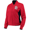 St. Louis Cardinals G-III 4Her by Carl Banks Women's Triple Track Jacket - Red/Navy