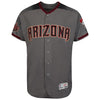 Arizona Diamondbacks Majestic Road 20th Anniversary On-Field Patch Flex Base Team Jersey/Black