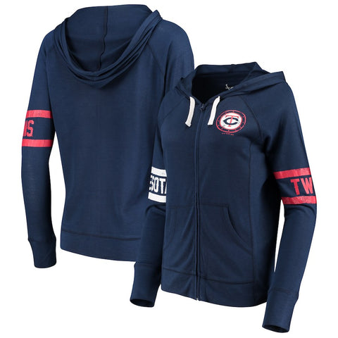 Minnesota Twins Touch by Alyssa Milano Women's Postseason Hoodie