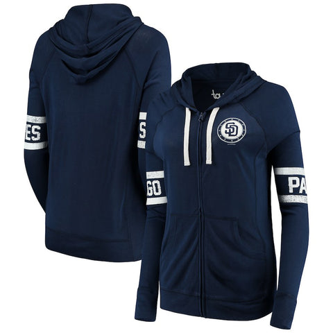 San Diego Padres Touch by Alyssa Milano Women's Postseason Hoodie
