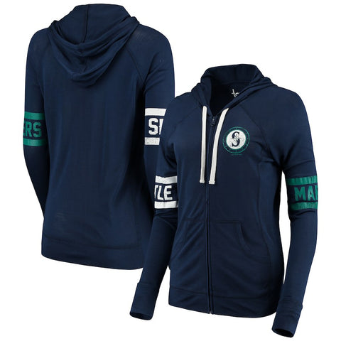 Seattle Mariners Touch by Alyssa Milano Women's Postseason Hoodie
