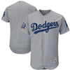 Los Angeles Dodgers Majestic 60th Anniversary Home On-Field Patch Flex Base Team Jersey