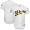 Oakland Athletics Majestic 50th Anniversary Road On-Field Patch Flex Base Team Jersey