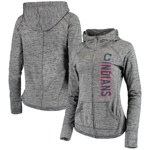 Cleveland Indians G-III 4Her by Carl Banks Women's Defender Full-Zip Hoodie