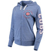 Chicago Cubs Touch by Alyssa Milano Women's Training Camp Full-Zip Hoodie