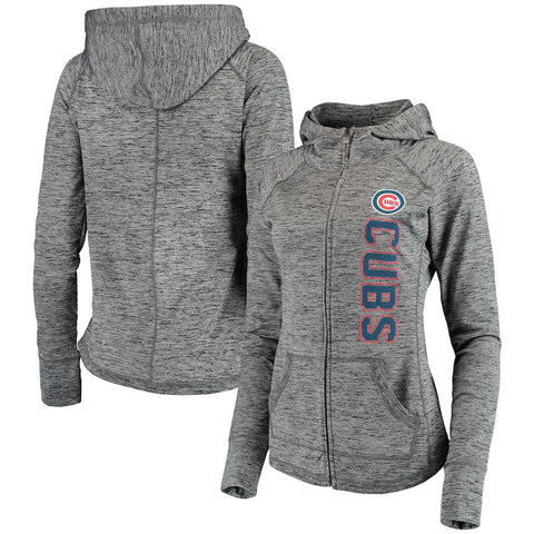 Chicago Cubs G-III 4Her by Carl Banks Women's Defender Full-Zip Hoodie