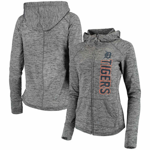 Detroit Tigers G-III 4Her by Carl Banks Women's Defender Full-Zip Hoodie