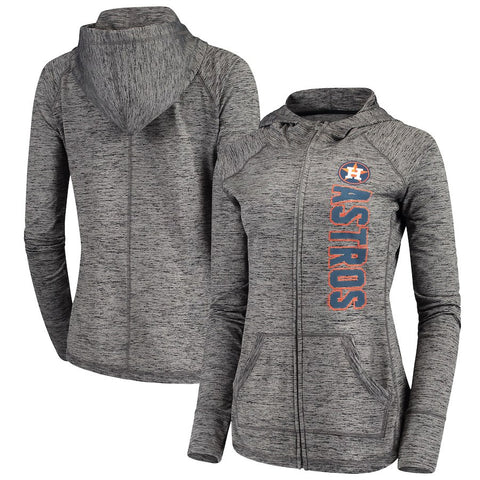 Houston Astros G-III 4Her by Carl Banks Women's Defender Full-Zip Hoodie