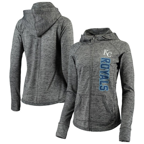 Kansas City Royals G-III 4Her by Carl Banks Women's Defender Full-Zip Hoodie