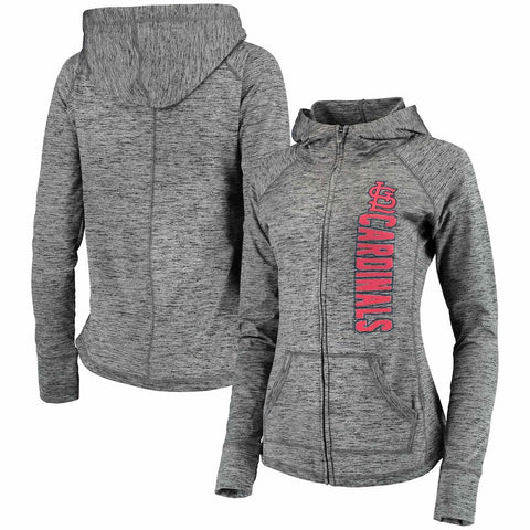 St. Louis Cardinals G-III 4Her by Carl Banks Women's Defender Full-Zip Hoodie