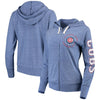 Chicago Cubs Touch by Alyssa Milano Women's Training Camp Full-Zip Hoodie