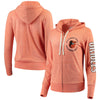 Baltimore Orioles Touch by Alyssa Milano Women's Training Camp Full-Zip Hoodie