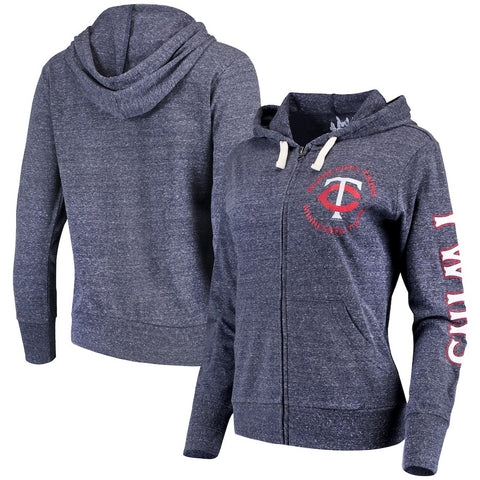 Minnesota Twins Touch by Alyssa Milano Women's Training Camp Full-Zip Hoodie