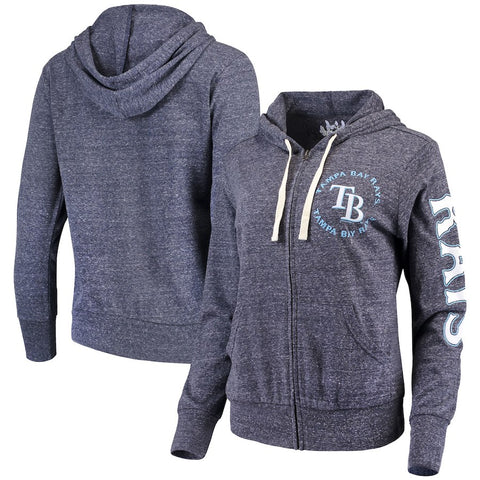 Tampa Bay Rays Touch by Alyssa Milano Women's Training Camp Full-Zip Hoodie