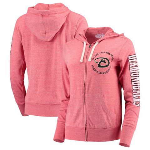 Arizona Diamondbacks Touch by Alyssa Milano Women's Training Camp Full-Zip Hoodie