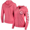 Cincinnati Reds Touch by Alyssa Milano Women's Training Camp Full-Zip Hoodie