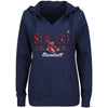 Boston Red Sox Majestic Women's Prepare to Dazzle V-Notch Pullover Hoodie