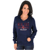 Boston Red Sox Majestic Women's Prepare to Dazzle V-Notch Pullover Hoodie