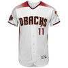 AJ Pollock Arizona Diamondbacks Majestic Home 20th Anniversary On-Field Patch Flex Base Player Jersey/Sedona Red